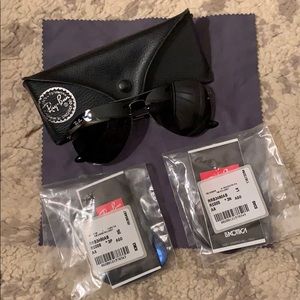 Like new Ray Ban polarized aviators